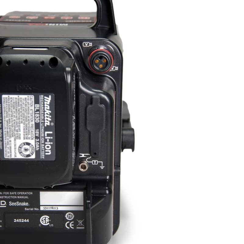 ������� CS6xPak � �������� ������� � Wi-Fi ��� ������ ���������������� SeeSnake